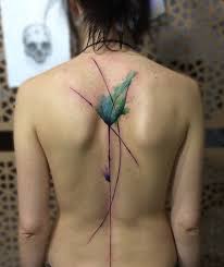 Phases of moon spine tattoos for women. 36 Best And Awesome Spine Tattoos For Women Dzine Mag