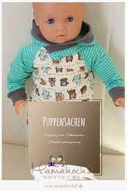Der körper (weichkörper) ist aus stoff und somit ist sie nicht ganz so schwer. Puppensachen Nahen Schnittmuster Verkleinern Mamahoch2