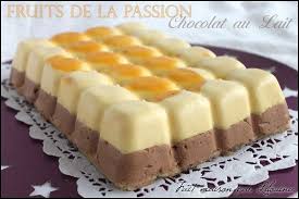 Entremet Fruits De La Passion Chocolat Au Lait Fait Maison Par Lilouina Dessert Passion Chocolat Chocolat Au Lait