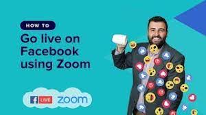 On bottom bar on zoom select more > live on facebook. How To Go Live Into Facebook Using Zoom Wp Elevation Studio Learning Zoom Youtube