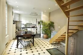 Le carrelage mural imitation pierre/béton est un excellent choix déco. Photo Decoration Noir Et Blanc