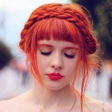 20 Super Cute Red Hairstyles With Pictures Hair Styles Romantic Bridal Hair Hair