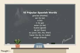 Where are you from in spanish. 100 Spanish Words You Should Know