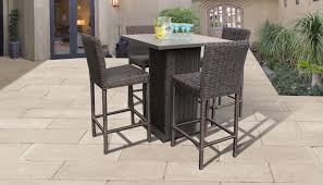 Get super specific in your search term and/or browse by the department to find exactly what you need, be that a bookshelf or bar cabinet. Venice Pub Table Set With Barstools 5 Piece Outdoor Wicker Patio Furniture