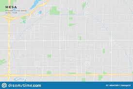 Street Map Of Mesa Az Printable Street Map Of Mesa, Arizona Stock Vector - Illustration Of  Abstract, Business: 140043309
