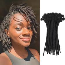 Amazon.com : 12inch 10 Strands 0.4cm Width 100% Human Hair Dreadlock  Extensions, Full Handmade Loc Extensions Human Hair for Men Women Kids,  Permanent Dread Extensions Can Be Dyed Bleached(Natural Black) : Beauty