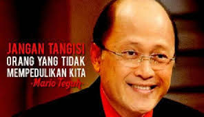 Tak ada salahnya melakukan terapi alternatif. Mario Teguh Bukan Salah Bunda Mengandung Halaman 1 Kompasiana Com