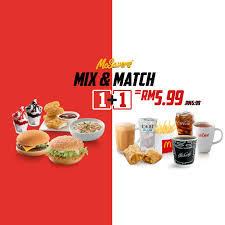 Tossdown is the best digital platform where you can findout latest menu of mcdonalds on a pkr 310. Mcsavers Mix Match Mcdonald S Malaysia