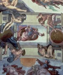 Volta della cappella sistina), painted by michelangelo between 1508 and 1512, is a cornerstone work of high renaissance art. Sistine Chapel Ceiling 1508 12 The Separation Of The Waters Reproductions Of Famous Paintings For Your Wall