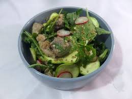 Salade De Courgettes Blanches Et Tatiki De Thon Le Palais Des Saveurs En 2020 Salade Courgette Courgette Blanche Recette Salade