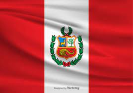 Peru banner peruanische fahnen flaggen 30x45cm. Vektor Flagge Von Peru 118805 Vektor Kunst Bei Vecteezy