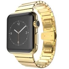 Black Apple Watch With Gold Band Top Quality Link Bracelet For Hoco Apple Watch Band 42mm Black Silver Gold Stainless Steel Watchban Watch Bands Apple Watch Bands Stainless Steel Link Bracelet