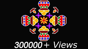 Kolams drawn during pongal is based on the symbols of the festival like pongal pot, sugarcane, cow, ox and it must be noted that today most pongal kolams concentrate on designs and some of the. Pongal Kolam Pongal Rangoli Latest Step By Step Top 10 Youtube