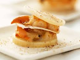 Mille Feuilles De Saint Jacques Recettes Recette Recette Aperitif Recette Recettes De Cuisine