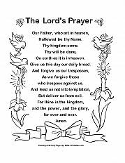 Thy kingdom come thy will be done on earth as it is in heaven coloring page free printable coloring pages. The Lord S Prayer Crucigrama Sermons4kids