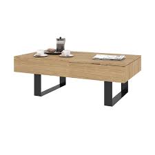 Costway lift top coffee table w/ storage compartment shelf living room furniture black. Bestar Lyra Lift Top Coffee Table Natural Oak The Home Depot Canada