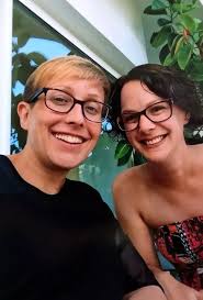 Happy Mother's Day with my TWO mums