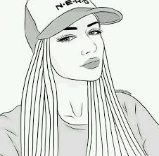 Pin By K13432 On Bella Drawings Pinterest Girl Drawing Sketches Tumblr Outline