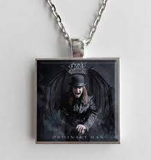 Ozzy Osbourne Ordinary Man Album Cover Art Pendant Necklace Album Cover Art Cover Art Art Pendant