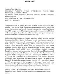 Maybe you would like to learn more about one of these? Contoh Abstrak Skripsi Yang Benar Loker Spot