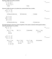 Determine Whether The System Is Consistent 1 X1 X2 X3 7 X1 Homeworklib