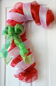 Deco mesh wreaths are such a creative gift to give to any home owner. Christmas Mesh Wreaths Even The Grinch Would Love Diy Candy