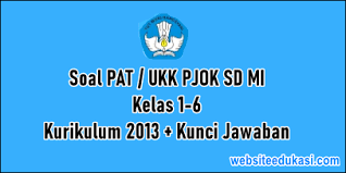 Soal pat pjok kelas 3 kurikulum 2013. Soal Pat Pjok Sd Kelas 1 6 K13 Dan Kunci Jawaban Tahun 2021