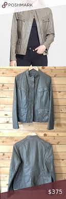 Vince Leather Jacket Sz M In 2021 Vince Leather Jacket Beige Leather Jacket Leather Jacket