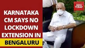 Wir haben die top seiten zur partnersuche verglichen. Karnataka Cm Says No Lockdown Extension In Bengaluru Says Lockdown Is No Solution For Coronavirus Youtube