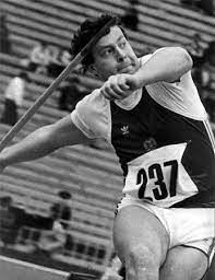 This move was made because the men, following a world record of 104.80m by east germany's uwe hohn in 1984, were in danger of throwing the javelin beyond the space available in normal stadiums. Uwe Hohn Most Impressed With Johannes Vetter S 97 76m Runblogrun