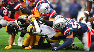 Can't-Miss Play: Absolute CHAOS in New England! Elliss' strip-sack 