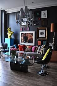 Fabulous 100 Eclectic And Quirky Living Room Decor Https Decorspace Net 100 Eclectic And Quirky Living Room Chic Interior Design Dark Living Rooms Interior