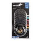 50-3000 Grit Diamond Wet Polishing Pad Set for Stone, Marble, Concrete, 8-pc MAXIMUM