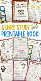 Genre Study Graphic Organizers And Vocabulary Genre Study Teaching Nonfiction Text Teaching Genre
