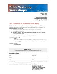 If an additional resource is desired, consult how to read the bible for all it's worth, gordon free and douglas stuart (zondervan, grand. Fillable Online Training Precept Milledgeville Ga The Essentials Of Inductive Bible Study Registration Training Precept Fax Email Print Pdffiller