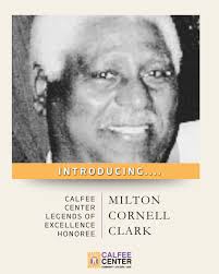 ⭐ Six outstanding individuals have been recognized as inaugural Calfee  Center Legends of Excellence—an honor bestowed upon those whose lifelong  leadership and community service have embodied the spirit of justice,  resilience, and