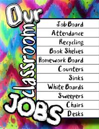 job chart poster