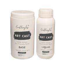 CrafTangles Art Cast (Jesmonite Alternative/ Eco Friendly Resin  Alternative) (1400 gm pack)