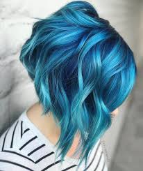 Hair Chalk Hair Styles Ocean Hair Blue Ombre Hair