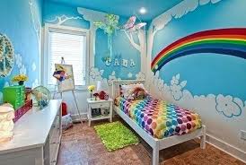 Rainbow Themed Bedroom Rainbow Theme Bedrooms Rainbow Bedroom Decorating Ideas Rainbow Rainbow Desi Rainbow Room Decor Girls Rainbow Bedroom Rainbow Girls Room
