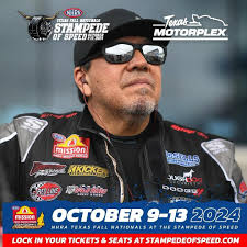 It is almost time for Cruz Pedregon Racing to head back down to the Texas  Motorplex and the #StampedeOfSpeed. Come and experience the excitement of  one of the biggest motorsports events in