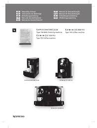 Completely automated and very simple to use, it will make an exceptional coffee in seconds. Nespresso 704 Descaling Manual Pdf Download Manualslib