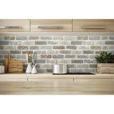 Check spelling or type a new query. Nextwall Washed Faux Brick Grey And Rust Vinyl Peel Stick Wallpaper Roll Covers 30 75 Sq Ft Nw30500 The Home Depot