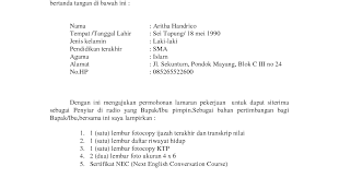 Dan panduan tips melamar kerja agar. Contoh Surat Lamaran Kerja Menjadi Karyawan Toko Contoh Surat