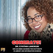 Cynthia Landrum's Instagram, Twitter & Facebook