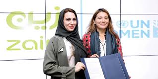 زين السعودية تحتفل بيوم المرأة العالمي و قياديات يقرعن جرس تداولات السوق المالية
