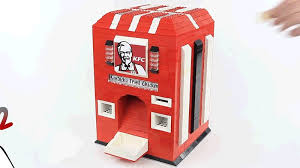 Every College Dorm Room Needs This Lego Kfc Vending Machine Kfc Vending Machine Lego