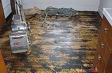 How To Remove Linoleum Glue From A Subfloor Removing Vinyl Flooring Vinyl Tile Laminate Flooring