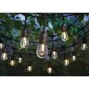 Hampton Bay 24-Light 48 ft. Indoor/Outdoor String Light with S14 ...