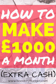 7 mins want to make quick cash right now? How To Make 1000 A Month From Home 2021 Boost My Budget